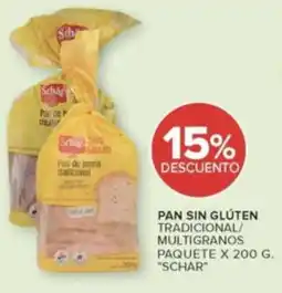 Carrefour Market Schar pan sin gluten tradicional/multigranos oferta