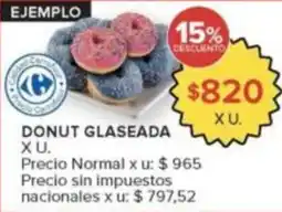 Carrefour Market Carrefour donut glaseada oferta