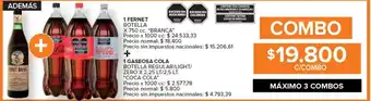Fernet branca gaseosa cola