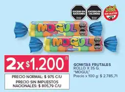 Carrefour Mogul gomitas frutales oferta
