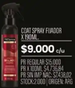 Pigmento Trespass coat spray fijador oferta