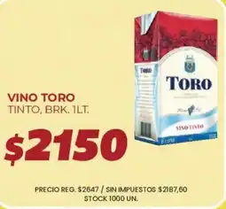 Supermercados Vea Toro vino tinto oferta