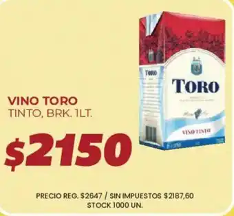 Toro vino tinto