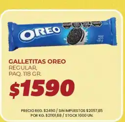 Supermercados Vea Oreo galletitas regular oferta
