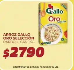 Supermercados Vea Gallo arroz oro selección oferta