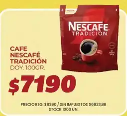 Supermercados Vea Nescafe cafe tradicion oferta