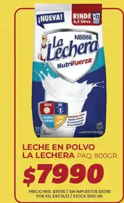 Supermercados Vea La lechera leche en polvo oferta