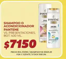 Supermercados Vea Pantene shampoo o acondicionador oferta