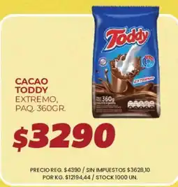 Supermercados Vea Toddy cacao extremo oferta