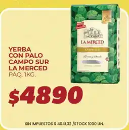 Supermercados Vea La merced yerba con palo campo sur oferta