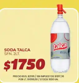 Supermercados Vea Talca soda oferta