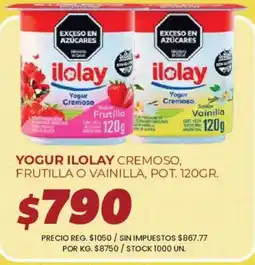 Supermercados Vea Iolay yogur cremoso oferta