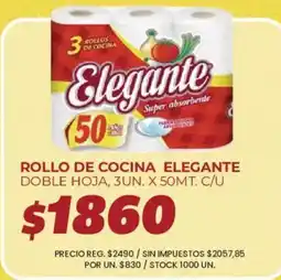 Supermercados Vea Elegante rollo de cocina oferta
