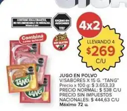 Carrefour Market Tang - jugo en polvo oferta