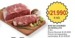 Carrefour Market Bife de chorizo de novillito oferta