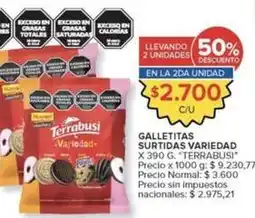 Carrefour Market Terrabusi - galletitas surtidas variedad oferta