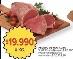 Carrefour Market Peceto de novillito oferta