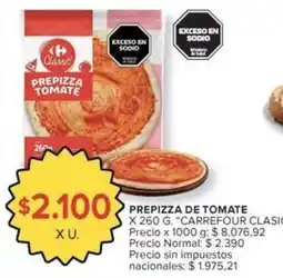 Carrefour Market Carrefour - prepizza de tomate oferta