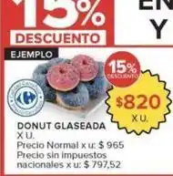 Carrefour Market Carrefour - donut glaseada oferta