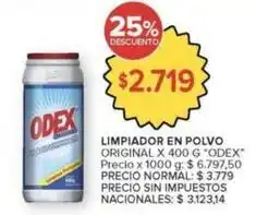 Carrefour Market Odex - limpiador en polvo oferta