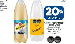 La Anonima Schweppes - gaseosa tónica/ citrus oferta