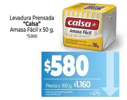 La Anonima Calsa - levadura prensada oferta
