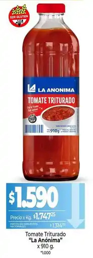 La Anonima La anónima - tomate triturado oferta