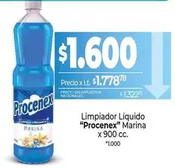 La Anonima Procenex - limpiador líquido marina oferta