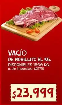 Supermercados Vea Vacío oferta