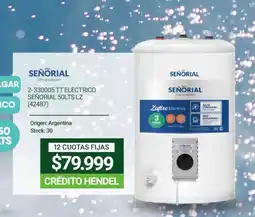 Hendel Señorial electrico señorial 50lts lz oferta