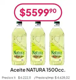 Hergo Natura aceite oferta