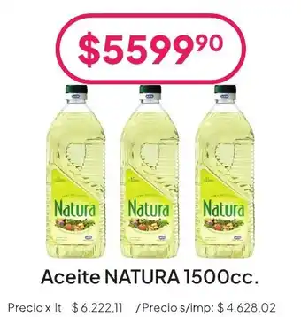 Natura aceite