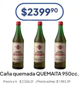 Hergo Caña quemada QUEMAITA oferta