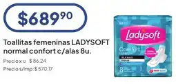 Hergo Ladysoft toallitas femeninas oferta
