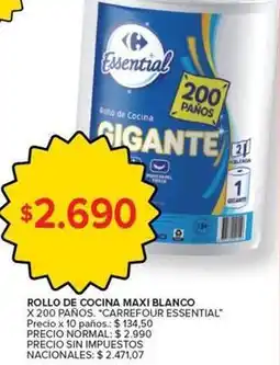 Carrefour Market Gigante - rollo de cocina gigante oferta
