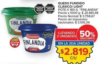 Finlandia - queso fundido clásico/ light