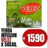 Supermercados Mariano Max Velez - yerba infusion x 50saq oferta