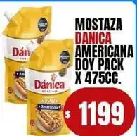 Supermercados Mariano Max Dánica - mostaza americana oferta