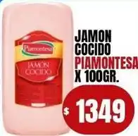 Supermercados Mariano Max Piamontesa - jamon cocido oferta