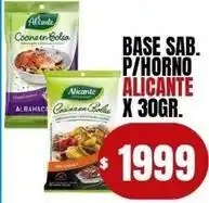 Supermercados Mariano Max Alicante - base sab. p/horno oferta