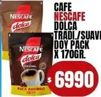 Supermercados Mariano Max Nescafé - café dolca tradi./suave doy pack oferta