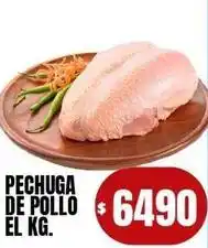 Supermercados Mariano Max Pechuga de pollo el kg oferta