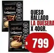 Supermercados Mariano Max La quesera - queso rallado oferta