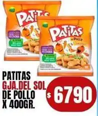 Supermercados Mariano Max Patitas - patitas gja.del sol de pollo oferta