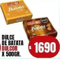 Supermercados Mariano Max Dulcor - dulce de batata oferta