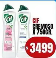 Supermercados Mariano Max Cif - cremoso oferta