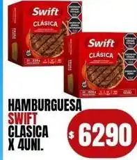 Supermercados Mariano Max Swift - hamburguesa clásica oferta