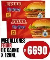 Supermercados Mariano Max Friar - medallones de carne oferta