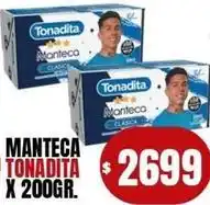Supermercados Mariano Max Tonadita - manteca oferta