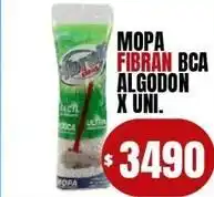 Supermercados Mariano Max Ultra - mopa fibran bca algodon oferta